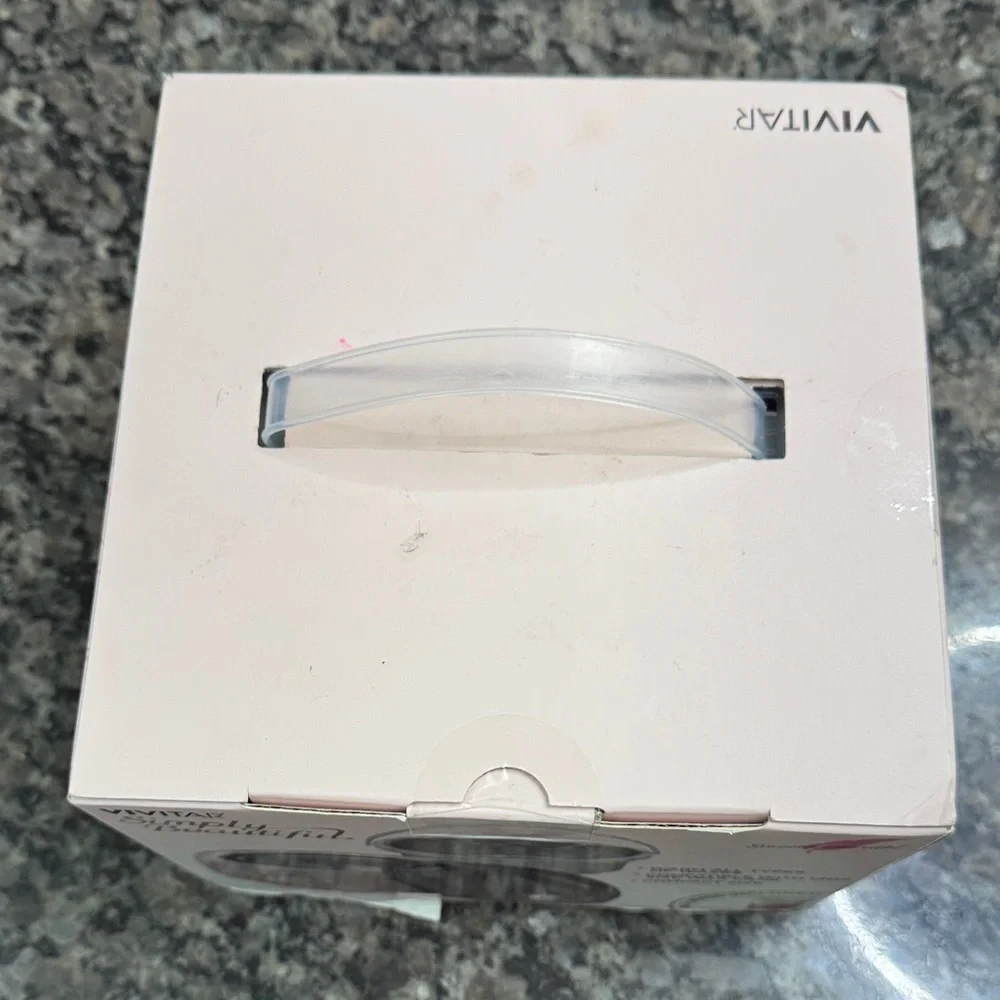 Wax Warmer with Pink Wax Beads vivitar NWT
